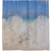 Rideaux De Douche Caraïbes Island Wave Love 1 (Devant)