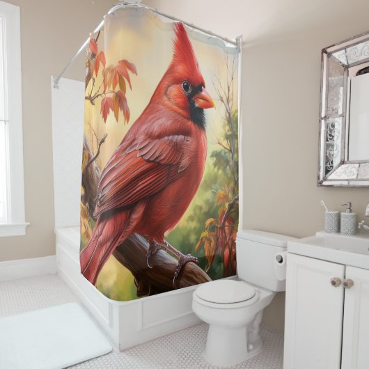 Rideaux De Douche Cardinal (En situation)