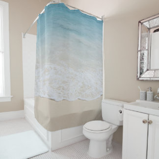 Rideaux De Douche Caribbean Ocean Beach Bliss 6