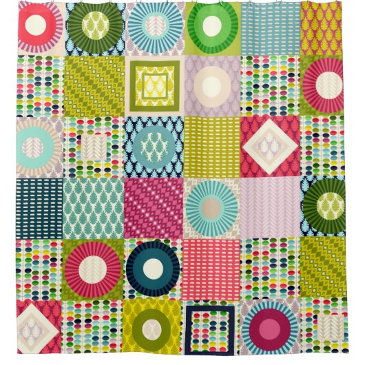 Rideaux De Douche carré feuille (Devant)