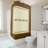 Rideaux De Douche Carré Frame beige + vos idées (En situation)