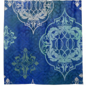 Rideaux De Douche Carrelage marocain Motif Moderne Style Global Art (Devant)