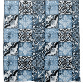 Rideaux De Douche Carrelage océanique (Devant)