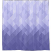 Rideaux De Douche Carrés géométriques violets (Devant)