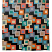 Rideaux De Douche Carrés légers sur Dark (Devant)