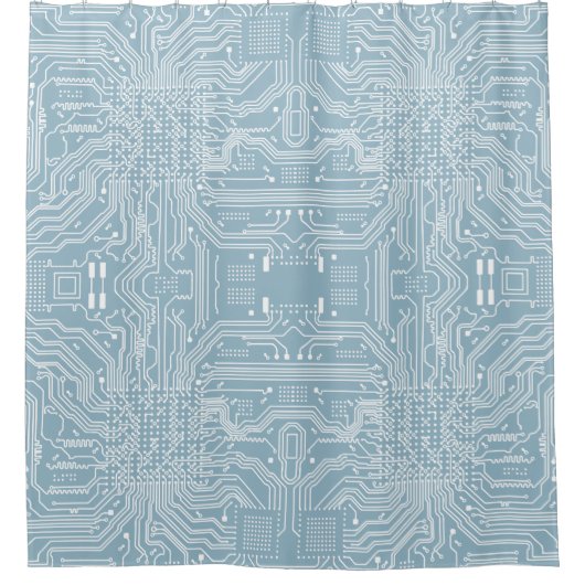 Rideaux De Douche Carte de circuit (Devant)