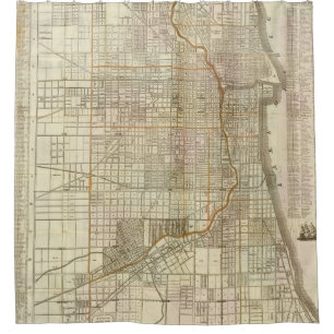 Rideaux De Douche Carte du guide de Blanchard de Chicago 2