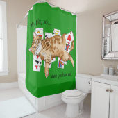 Rideaux De Douche Cartes Solitaire (En situation)