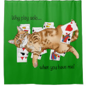 Rideaux De Douche Cartes Solitaire (Devant)