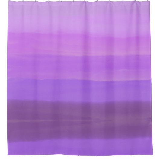 Rideaux De Douche Cascade en violet (Devant)