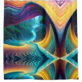 Rideaux De Douche Cascade spectrale 2 (Devant)