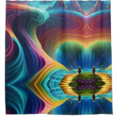 Rideaux De Douche Cascade spectrale 3 (Devant)