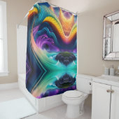 Rideaux De Douche Cascade spectrale 4 (En situation)