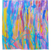 Rideaux De Douche Cascade vibrante (Devant)