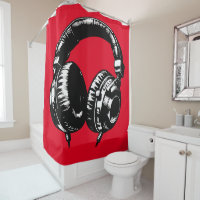 Casque DJ Musique Noire