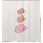 Rideaux De Douche Casquettes Cowboy (Devant)