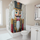 Rideaux De Douche Casse-noisettes de Noël (En situation)