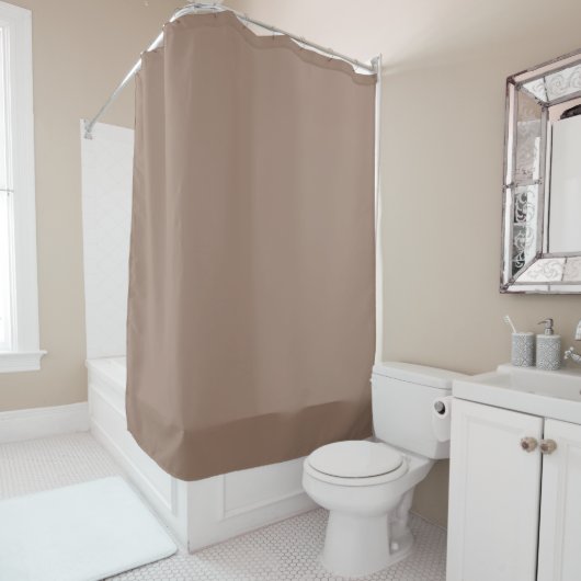 Rideaux De Douche Castor (couleur solide) (En situation)