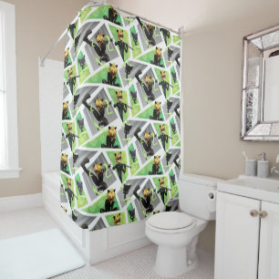 Rideaux De Douche Cat Noir & Motif Plagg