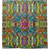 Rideaux De Douche Cathédrale de verre tendu (Devant)