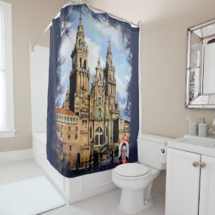 Rideaux De Douche Cathédrale Santiago de Compostela (A La Corogne)