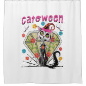 Rideaux De Douche Catoween Halloween (Devant)