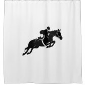 Rideaux De Douche Cavalier sauteur (Devant)