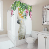 Rideaux De Douche Cckatoo tropical (En situation)