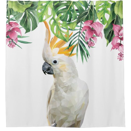 Rideaux De Douche Cckatoo tropical (Devant)