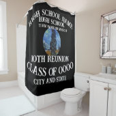 Rideaux De Douche Célébration Diplômés Promotion Retraite 2024 Batea (En situation)