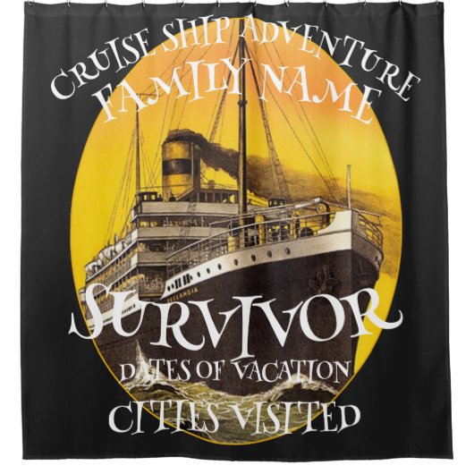 Rideaux De Douche Célébration Promotion de diplômés Retraite 2024 Ba (Devant)