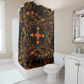 Rideaux De Douche Celtic Fleurs..... (En situation)