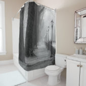 Rideaux De Douche Central Park de New York City (En situation)