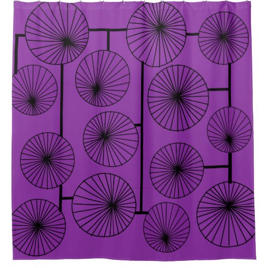 Rideaux De Douche Cercle mobile (Devant)