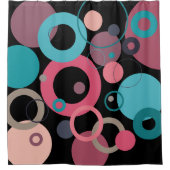 Rideaux De Douche Cercles de l'horizon (Devant)