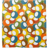 Rideaux De Douche Cercles d'olivier des années 1970 (Devant)