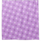 Rideaux De Douche Cercles Lilac motif (Devant)