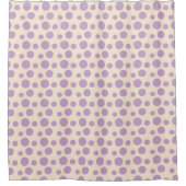 Rideaux De Douche Cercles violets lilas (Devant)