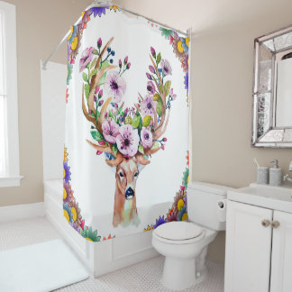 Rideaux De Douche Cerf
