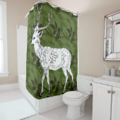 Rideaux De Douche cerf (En situation)