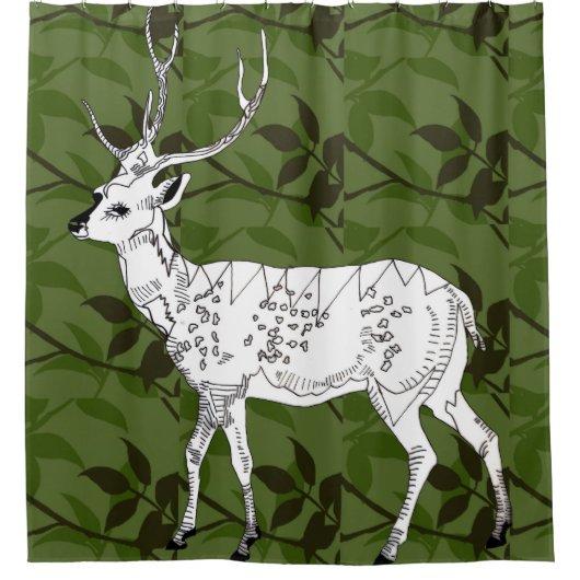 Rideaux De Douche cerf (Devant)