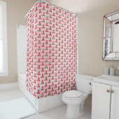 Rideaux De Douche Cerise (En situation)