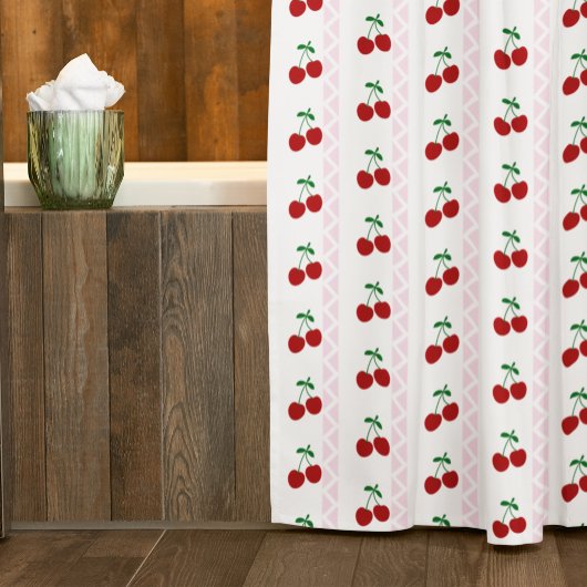 Rideaux De Douche Cerise Douce