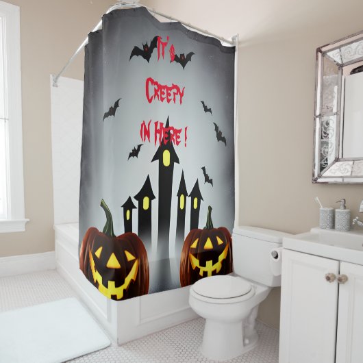 Rideaux De Douche C'est Déplaisant ici (En situation)