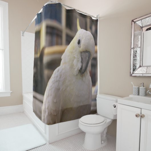 Rideaux De Douche C'est derrière moi...n'est-ce pas ? (En situation)