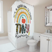 Rideaux De Douche C'est une bonne journée pour apprendre à de minusc (En situation)