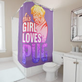 Rideaux De Douche Cette Fille Aime Son Carlin (En situation)