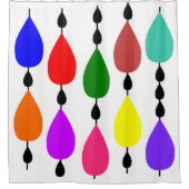 Rideaux De Douche Chaînes de pluie (Devant)