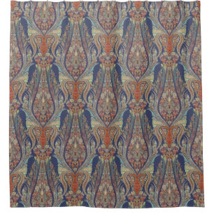 Rideaux De Douche Châle vintage moderne du Cachemire Paisley model