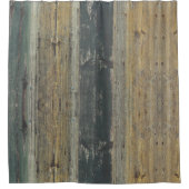 Rideaux De Douche Chalet rustique en bois Bain de charme (Devant)